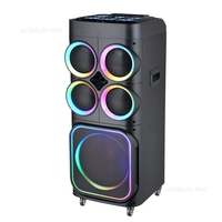 Enceinte karaoké portable MT-1202 de 12 pouces, enceinte de fête extérieure avec LED RGB