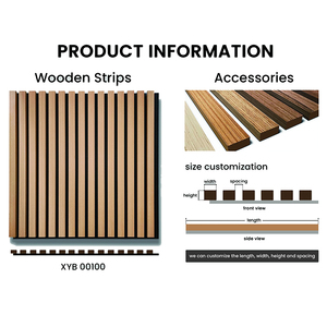Panneaux acoustiques muraux modernes en <span class=keywords><strong>laine</strong></span> <span class=keywords><strong>de</strong></span> <span class=keywords><strong>bois</strong></span> rainurée en chêne Akupanel, absorption acoustique, insonorisation, NRC 1.0, VTC, garantie 1 an, hôtels - Product Image 3