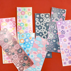 Huit différents autocollants étanches de la série cloud conviennent à la décoration PDA valise réfrigérateur ordinateur - Product Image 4