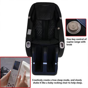 Verbessern Sie den Wellness-Roboter-Shiatsu-<span class=keywords><strong>Massage</strong></span> stuhl mit beheiztem Körper und platzsparender Schwerkraft - Product Image 5