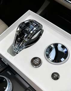 カスタマイズされたロゴユニバーサルABSエルゴノミックカーギアシフトノブLED RGBライトTAOYILEメルセデスベンツBMW用インフィニティ用 - Product Image 5