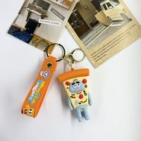 Neuer grenzüberschreitender kreativer Biqibao Resident Ugly Fish Schlüsselanhänger, lustiger Cartoon-Puppen-Rucksackanhänger, Geschenk, Großhandel