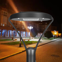 Lampe de jardin LED CHZ CCT à température de couleur commutable 3000K 4000K 6000K pour extérieur