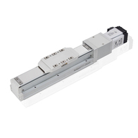 KNK KTH Lebar 40-120mm Meja Geser Aktuator Anti Debu Modul Linear Sekrup Bola Terintegrasi Tahap Gerak Linear Langkah 50-1000mm