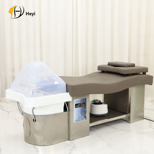 หัวเตียงแชมพูสระผมสำหรับร้านทำผมแบบทันสมัยเก้าอี้สระผมสระผมหัวเตียงสำหรับสปาพร้อมถังเก็บน้ำแชมพูอ่างเตียง - Product Image 1