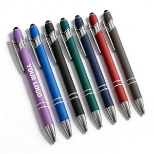 Personalized Wholesale for Promo Business Gift Cheap Metal <b>Stylus</b> Ball Blank Ballpoint <b>Pen</b> - Product Image 1