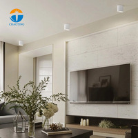 Surface Down Light Housing Moderne Haute Qualité Intérieur Plafond Cylindre Downlight 6w 7w Led Spot Lampe Fitt Spotlight gx53 Lumières