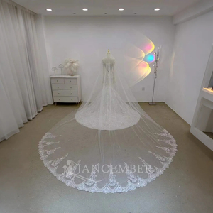 Vestido de Novia Estilo Sirena, Sexy, con Encaje, Elegante y Entallado, Modelo Lsjj30 - Product Image 4