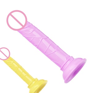 Beliebter Großer Kristall-Silikon-<span class=keywords><strong>Dildo</strong></span>-Vibrator mit G-Punkt-Stimulation Realistisches Weiches Sexspielzeug für Frauen - Product Image 2