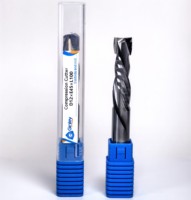 Fresas de Carburo de Tungsteno de Doble Filo para CNC, Insertos para Tallado de Madera, Fresa de Compresión de Carburo de Corte Ascendente y Descendente OEM/ODM