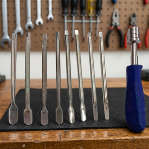 Kit chirurgical orthopédique en acier pour fil de guidage manuel, instruments de passage de fils osseux pour traumatologie, certifié CE - Product Image 4