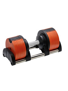Set di Manubri Regolabili Rapidamente in Acciaio, Incrementi <span class=keywords><strong>da</strong></span> 2kg, 16-50kg, Ecologici, con Blocco di Sicurezza, Salvaspazio, per Sollevamento <span class=keywords><strong>Pesi</strong></span> in <span class=keywords><strong>Palestra</strong></span> Domestica - Product Image 3