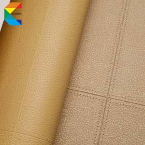 Premium <strong>Waterproof</strong> Soundproof Leather Texture Embossed PVC <strong>Wallpaper</strong> <strong>for</strong> Bedroom Living Room Home Decor - Product Image 1