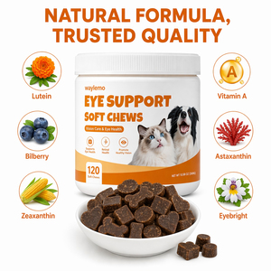 Waylemo Integratore <span class=keywords><strong>per</strong></span> la Salute degli Occhi dei <span class=keywords><strong>Gatti</strong></span>, Supplemento Nutrizionale <span class=keywords><strong>per</strong></span> la Salute della Retina e la Cura della Vista, 120 Compresse Masticabili - Product Image 4