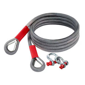 Outils d'urgence d'extérieur Courroie de voiture épaisse pour véhicule, camion, remorque, corde de remorquage - Product Image 5