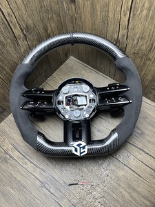 <span class=keywords><strong>Volant</strong></span> personnalisé Volante Lenkrad carbone Paddle demi Alcantara LED pour <span class=keywords><strong>Mercedes</strong></span> W205 W221 Gle coupé W166 C292 W463 W447 <span class=keywords><strong>Vito</strong></span> - Product Image 4