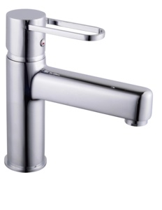 Rubinetto della cina della fabbrica <span class=keywords><strong>a</strong></span> maniglia singola <span class=keywords><strong>lavabo</strong></span> <span class=keywords><strong>a</strong></span> leva bagno corpo alto in ottone rubinetto del bacino - Product Image 1