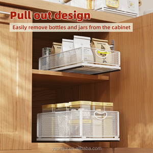 Yushijia thiết kế mới đa mục đích lưu trữ nhà bếp tủ tổ chức trượt ra Gia vị giá - Product Image 4