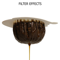 Sacs filtres à café en papier YPAK personnalisés avec logo de Noël, impression héliogravure/numérique, 20g, pour café moulu, forme OVNI