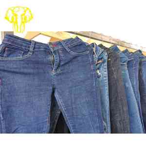 Jeans Mujer <span class=keywords><strong>Segunda</strong></span> <span class=keywords><strong>Mano</strong></span> Tailandia Proveedor Usada Señora Ropa - Product Image 4