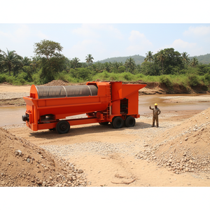 Küçük Yatırım, Kolay Kullanım, Taşınabilir Mobil Altın Madenciliği Altın Tozu Yıkama Makinesi Plaser Altın Yıkama Tesisi Üretim Hattı - Product Image 4