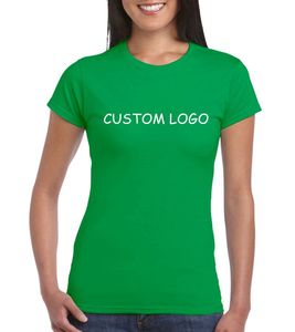 180gsm 100% Coton Logo Personnalisé Imprimé T-shirts vierges Vente en gros T-<span class=keywords><strong>shirt</strong></span> uni pour femmes - Product Image 3