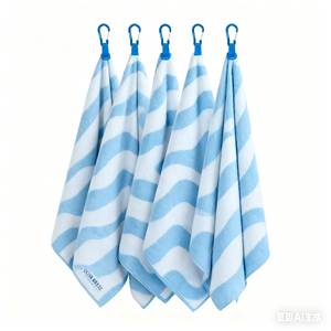 بيع بالجملة B2 خفيفة الوزن محمولة مايكروفايبر مطبوعة مخصصة للجولف واليوغا/تصميم منقوش حسب الطلب - Product Image 2