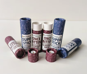 Precio de fábrica biodegradable Push up Lip Stick 5g Contenedor de desodorante personalizado Tubo de papel de cartón Kraft natural - Product Image 4