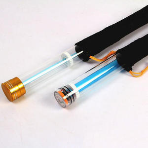 Tubo flotante transparente de PVC de 20,7 mm, ligero, rectangular, para pesca en ríos. - Product Image 3