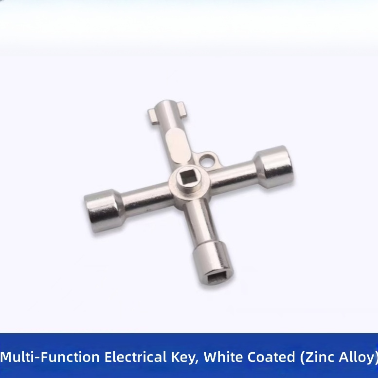 Zinc alloy plated white