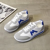 Nouvelles baskets de sport blanches respirantes pour femmes, grande taille, à enfiler, tendance, pour étudiantes, collection Printemps 2026