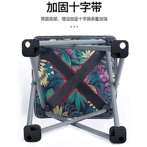 Portable <b>Folding</b> Camping Chair Oxford Cloth Square Foldable Outdoor Fishing Picnic <b>Stool</b> - Product Image 1