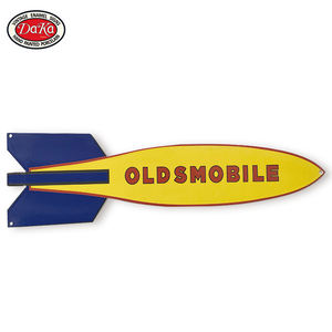 US Old Cartoon Sales Service Plaque émaillée en porcelaine Chevrolet - Product Image 2