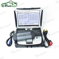 Outil de diagnostic pour camions lourds HOWO Sinotruk 2024, ordinateur portable CF19 + analyseur de moteur pour les modèles de camions A7/T7H/Sitrak/Hohan