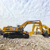 Excavatrice sur chenilles d'occasion Sany SY335H, 33 tonnes, moteur d'origine, godet de 1,6 m³ pour l'exploitation minière, les carrières et les travaux de construction lourds