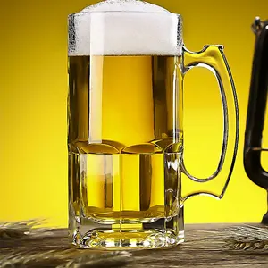 ビールグラスオクトーバーフェストビールグラスマグワイングラスバー増粘大容量ロゴカスタムビール