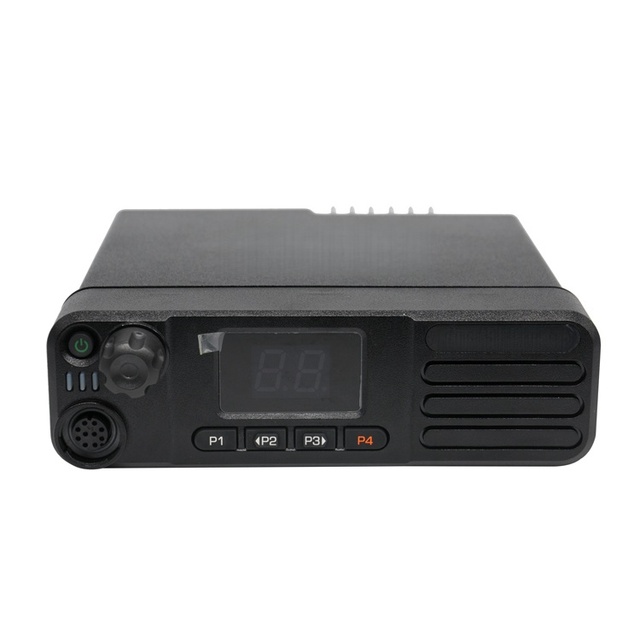 GAODAPTT DM4401E DMR Car Radio UHF/VHF GPS AES-256 Digital Two-Way Radio Base Station Transceiver 45W Walkie Talkie Long Range