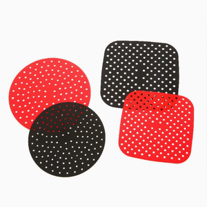 Silicone Air Fryer Liner Heat Insulation Pad Non-Stick Reusable Baking Mat Air Fryer <b>Accessories</b> for <b>Kitchen</b> - Product Image 1