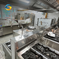 Équipement de cuisine professionnel extérieur pour restaurants, matériel de préparation de poisson, équipement de restauration pour hôtels et événements, configuration de luxe