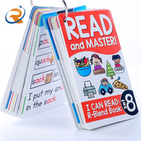 Numéros arabes animaux personnalisés alphabet anglais apprentissage services d'impression de cartes flash effaçables à sec