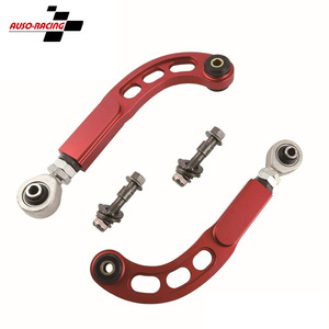 Kit de bras de suspension avant réglables Auso-Racing en alliage d'aluminium rouge pour Scion Tc 05-10 - Product Image 1