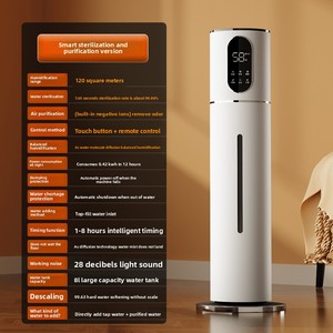 Humidificador Ultrasónico Eléctrico de Plástico para Uso Doméstico, Silencioso, Gran Volumen de Vapor, Purificación, Esterilización, Humidistato, 1 Año de Garantía - Product Image 6