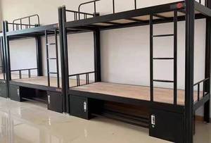 Camas Beliche Modernas de Alta Qualidade com Estrutura Metálica para Economia de Espaço em Quartos e Escolas - Product Image 3