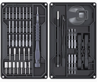 Kit de tournevis de précision 180-en-1 avec étui rigide, outils de réparation électriques sans fil OEM pour téléphones portables et ordinateurs (vente en gros)