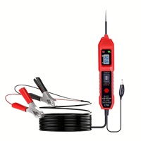 Testeur de circuit automobile, scanner de diagnostic universel, affichage de la tension LED, kit de sonde de puissance en matériau isolant, OLIVER Car
