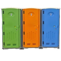 Nouvelle Cabine Sanitaire Portable d'Extérieur pour Événements, en HDPE, avec Toilettes