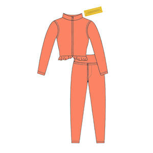 Conjunto <span class=keywords><strong>de</strong></span> Ropa Deportiva Transpirable <span class=keywords><strong>de</strong></span> Nailon y Elastano <span class=keywords><strong>para</strong></span> Niños, Ropa Deportiva <span class=keywords><strong>de</strong></span> Yoga <span class=keywords><strong>de</strong></span> Alta Gama <span class=keywords><strong>para</strong></span> Niñas, Estilo Otoñal, Ropa <span class=keywords><strong>de</strong></span> Entrenamiento <span class=keywords><strong>para</strong></span> <span class=keywords><strong>Adolescentes</strong></span> - Product Image 6