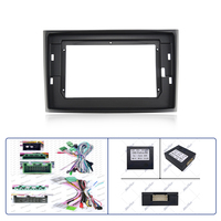 Meihua-Autoradio Android avec faisceau de câbles, cadre facial en plastique pour Volvo XC90 2003-2014
