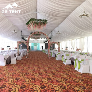 Tente de réception de luxe pour mariage, résistante au vent, fabricant de tentes de fête, structure en aluminium CE GB/6061-T6, tente d'événement extérieure - Product Image 2