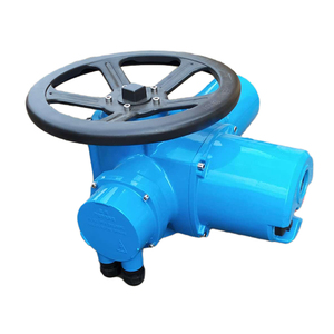 Actuador eléctrico DZW10 4-20Ma válvula de compuerta WCB de aguas residuales inteligente válvula de bola de hierro dúctil para regulación de aceite caliente OEM 380V - Product Image 5